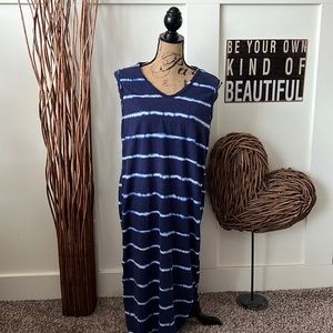 Sonoma Striped Sleeveless Nightgown
